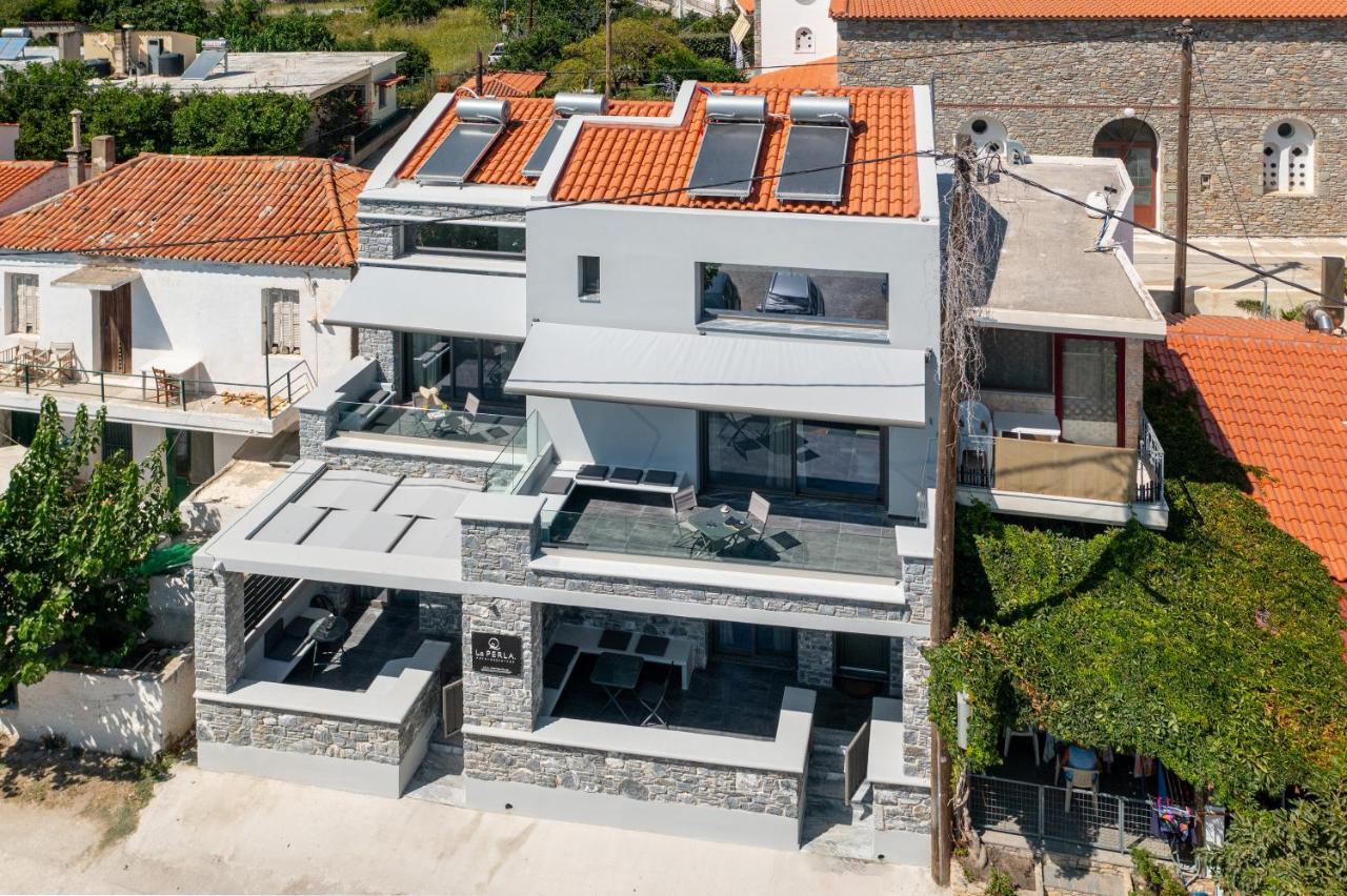 La Perla Suites Agii Apostoli Exterior foto