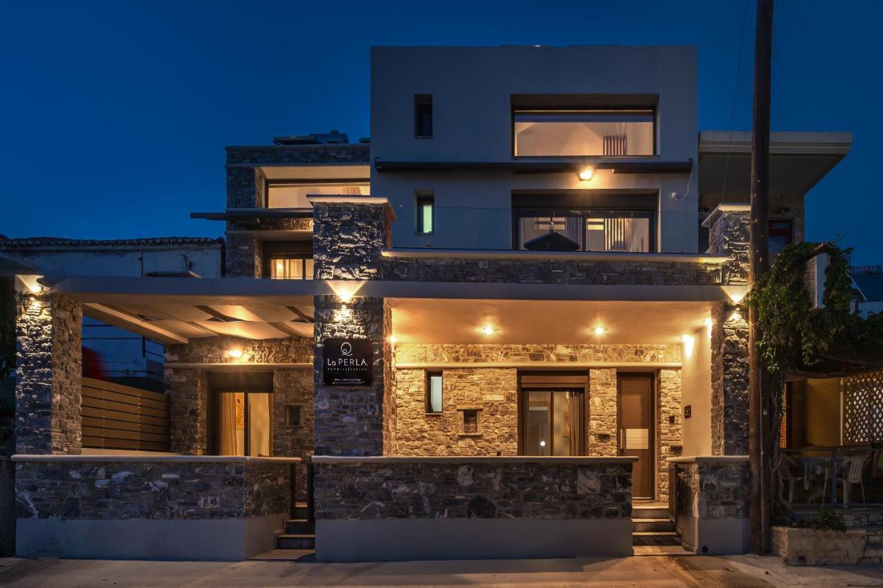 La Perla Suites Agii Apostoli Exterior foto
